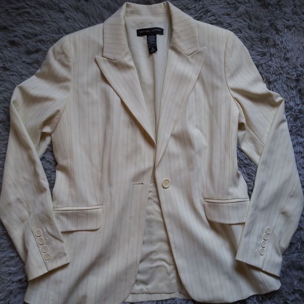 New York and Company Work Blazer Size 10